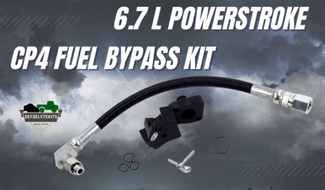 HowTo Prevent Disaster with a CP4 Fuel Bypass Kit 6.7L Powerstroke