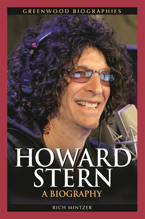 Howard Stern: A Biography: Greenwood Biographies Rich Mintzer ...