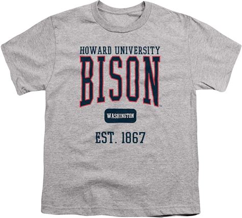 Howard University Official Circle Logo Unisex Youth T Shirt