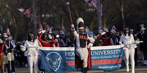 Howard University marching band, inauguration, Kamala Harris