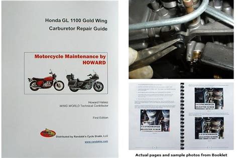 Howard halasz gl1100 carburetor repair guide. - Manuale d'uso 50 sx pro junior lc 50 sx pro senior lc.
