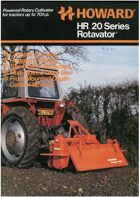 Howard hr 20 manuale delle parti. - Allen bradley 753 frequency drive user manual.