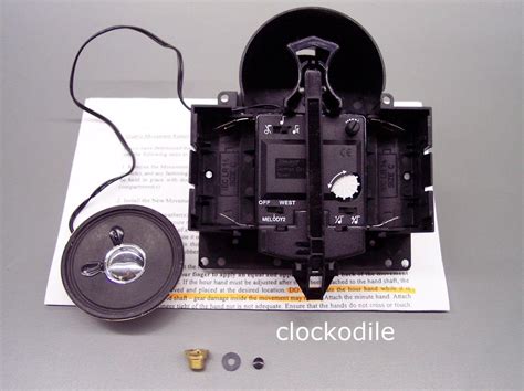 Howard miller battery clock movements. .  ...