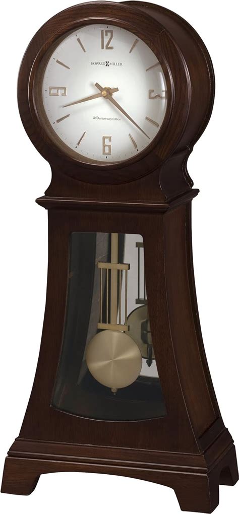 Howard Miller features a wide variety of modern, traditional, and transitional chiming wall clocks, each with its own set of unique features and chimes. Spotlighting the Gerrit Wall Clock. This dual-chime wall clock features a Black Coffee finish on select hardwoods and veneers and brushed nickel-finished accents. Product type.. 