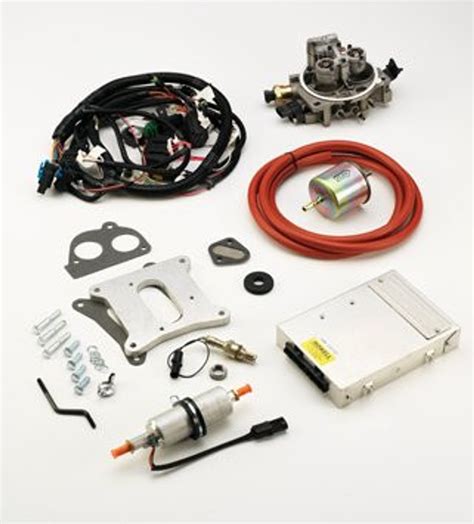 Product Details. This kit converts any Buick Even Fire 231 V6 Jeep to ECM controlled throttle body fuel injection. New GM throttle body adapts directly to 2 or 4 barrel intake manifold, replacing your carburetor. The kit contains all necessary sensors, wiring harness, ECM and electric fuel pump (no fuel lines).