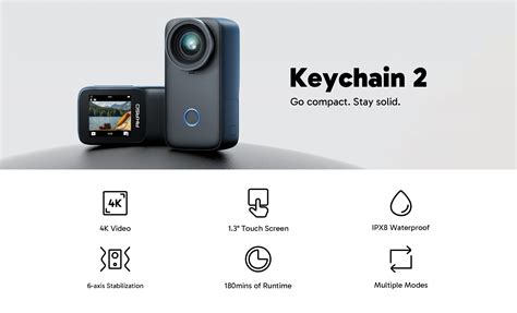 Hownot2 cam keychain.  We ship so reliably that if we The Keychain 2 action camera ...