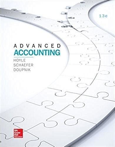 Hoyle advanced accounting 13 edition solutions manual. - Turun yliopiston psykologian laitoksen historia, 1922-1972.