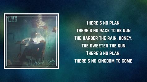 Hozier - No Plan - lyrics