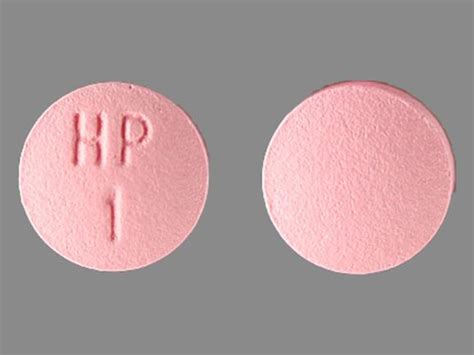 Hp 1 pink pill. Enter the imprint code that appears on the pill. Example: L484 Select the the pill color (optional). Select the shape (optional). Alternatively, search by drug name or NDC code using the fields above.; Tip: Search for the imprint first, then refine by color and/or shape if you have too many results. 
