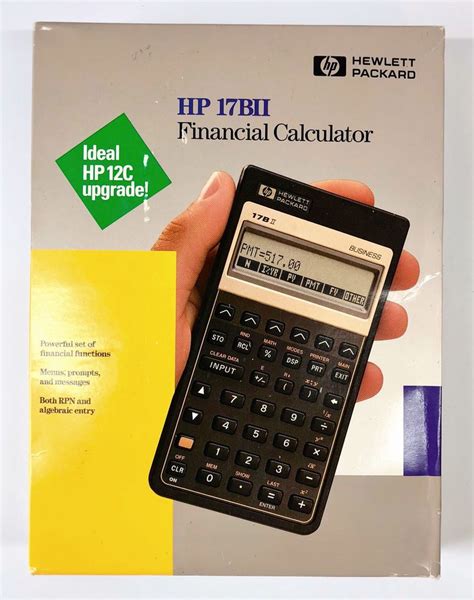Hp 17bii financial business calculator manual. - Associations de développement de quartier (adq).