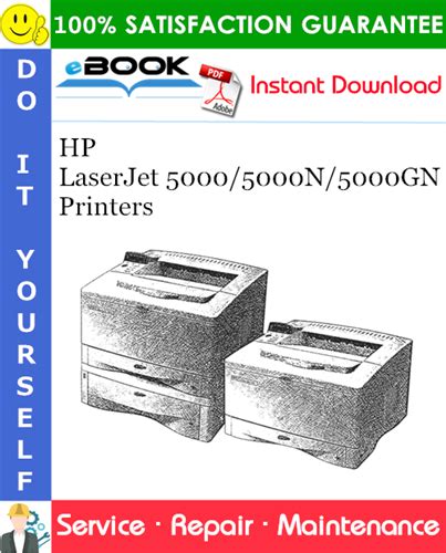 Hp 5000 5000 n 5000 gn 5000 le printers service manual. - Manuale della macchina per cucire automatica necchi supernova.