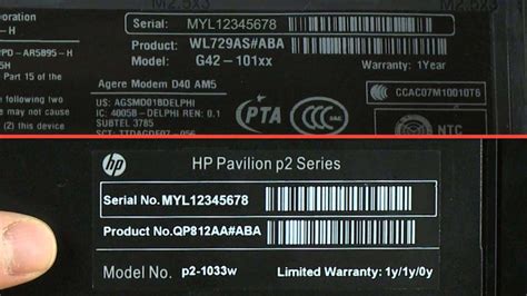 Hp Product Number Check