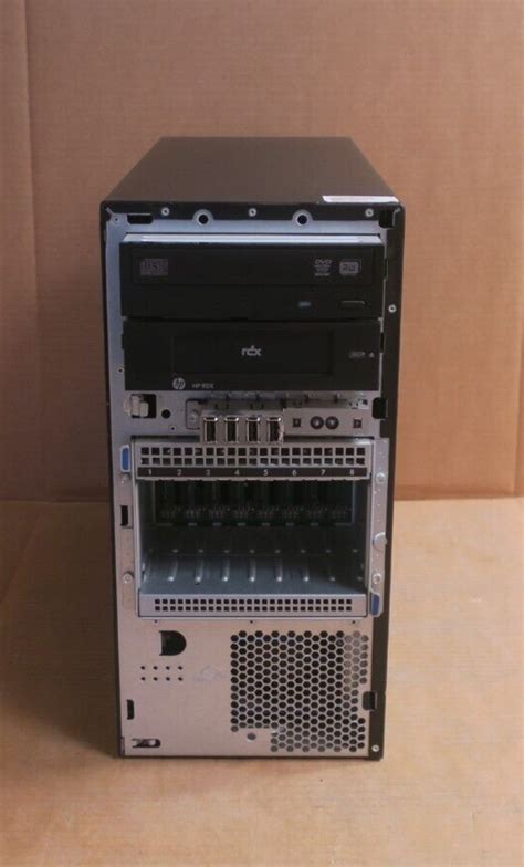 Hp Proliant Ml310e Gen8 V2 8 Bay 2 5 2x E5 2440v2 1 90ghz 8gb Ram B1i Read Ebay