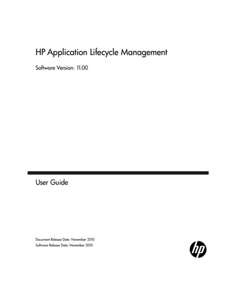 Hp application lifecycle management synchronizer user guide. - John deere 1750 corn planter repair manual.