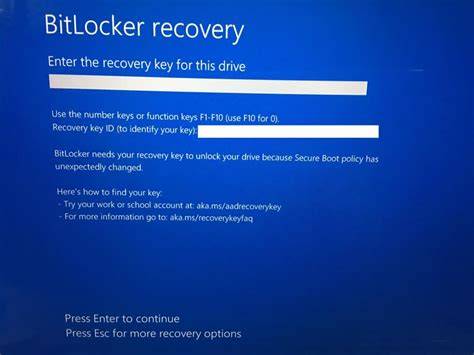 Hp bios update bitlocker recovery key.  However, I After a so-called "imp...
