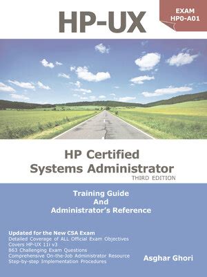 Hp certified systems administrator training guide and administrators reference 2nd edition hp ux exams hp0. - Museo de las medallas desconocidas españolas.