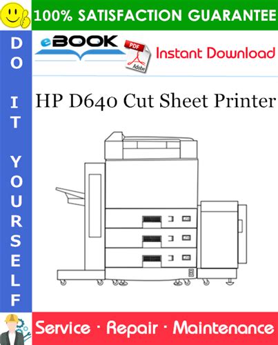 Hp d640 cut sheet printer service repair manual. - Data communication and networking lab manual.