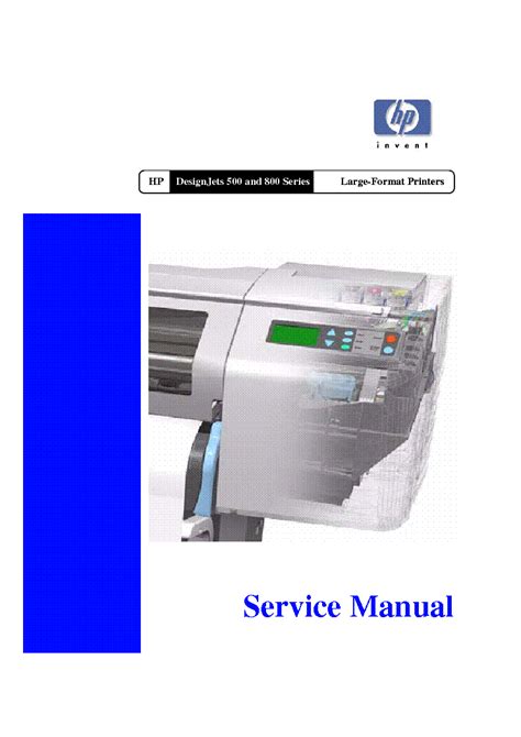 Hp designjet 500 and 800 series service manual. - John deere x300 x service manual.