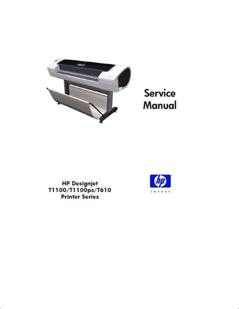 Hp designjet t1100 t610 t1120 printer series service manual. - Crt samsung tv service manual and schematic.