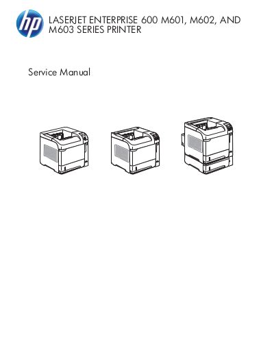 Hp laserjet enterprise 600 service manual. - Download service manual 2011 2012 versys 1000.