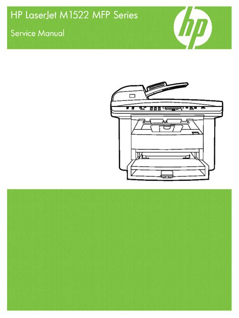 Hp laserjet m1522 mfp service and repair guide. - The internet legal guide by dennis m powers.