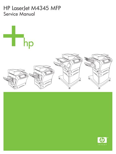 Hp laserjet m4345 mfp service repair manual. - Einführung in das handbuch zur ökonometrischen stammlösung.