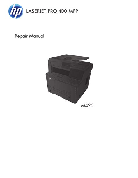 Hp laserjet pro 400 mfp m425 service manual. - Haynes vw golf repair manual mk4.