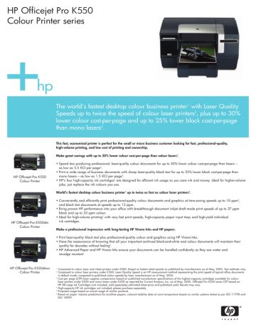 Hp officejet pro k550 service manual. - Italian bed and breakfasts a caffelletto guide.