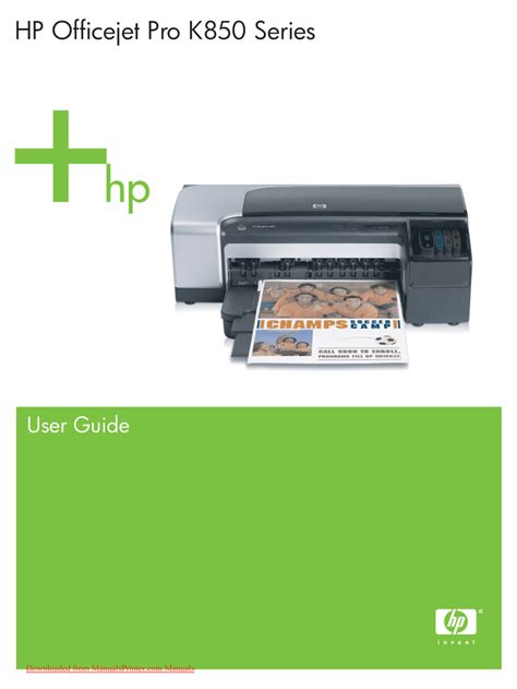 Hp officejet pro k850 printer manual. - Manuale di parti industriali isuzu 3ld1.
