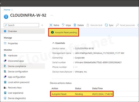 Hp oobe reset.  Note If the device isn't picking up the Windows Autopilot profile afte...