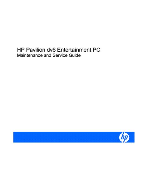 Hp pavilion dv 6300 service manual. - The handbook of food research by anne murcott.