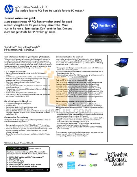 Hp pavilion g7 laptop user manual. - Struktur und interpretation von computerprogrammen. eine informatik-einführung.