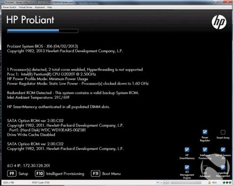 Hp proliant microserver boot menu.  Because of some amateur handeling i n...
