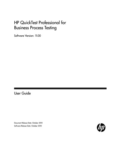 Hp quicktest professional for business process testing user guide. - Yamaha 9 9 15 hp 2000 2004 service repair manual.