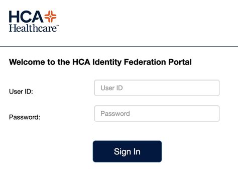 Enter your HCA network User ID (3-4 ID) and password in the corresponding fields. Then, click the "Sign In" button. You will now be able to access HCA HR Answers Portal and use the resources provided therein. At the end of your session, don't forget to log out by clicking on the "Logout" tab in the top right corner of the portal..