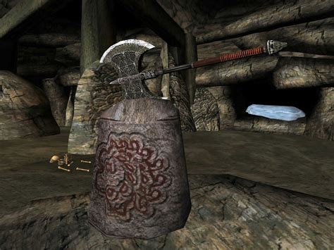 Contact information for renew-deutschland.de - Donation Points system. This mod is opted-in to receive Donation Points. This mod adds a 1 handed (and shorter) version of Hrothmund's axe. Requires Dragonborn DLC. The axe can be smithed at any forge with 2 leather strips and 2 steel ingots. Tempering requires 1 steel ingot. If you have any retextures of the original axe, they will be applied ...