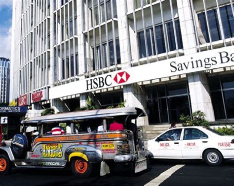 Hsbc philippines. HSBC in the Philippines With over 145 years of doing business in the Philippines, HSBC is one of the world’s largest banking and financial services organisations. The Bank currently has an 8-strong total branch network (including 3 branches of the locally incorporated HSBC Savings Bank) located in Metro Manila, Cebu and … 