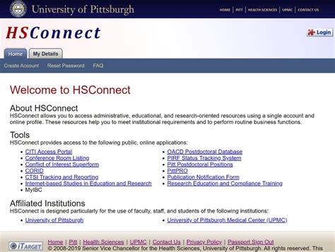 If your HSConnect account is tied to a UPMC affiliated email address, you should login with your HSConnect username and password. If you have trouble logging into CAMS, please test that you are able to login to HSConnect at www.hsconnect.pitt.edu and follow the troubleshooting instructions. If you are able to access HSConnect but not CAMS .... 