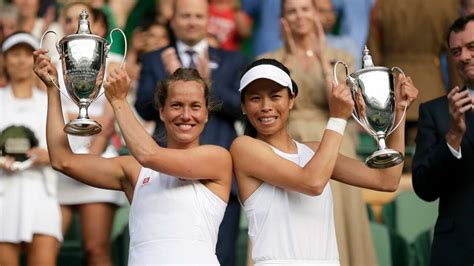 Hsieh Su-Wei and Barbora Strycova win second women’s doubles title together at Wimbledon