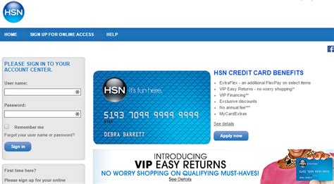 Hsn bill payment. HSN Mastercard® - Home. Is your mobile carrier not listed? If your mobile carrier is not listed, we are currently unable to text you a unique ID code. Please call Customer Care at 1-866-702-9947 (TDD/TTY: 1-888-819-1918 ). Sign in to manage your account. New here? Visit navigation to register for online access or to use EasyPay. 
