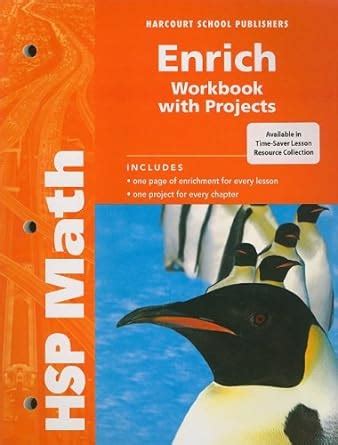 Hsp Math Enrich Workbook With Projects Grade 5