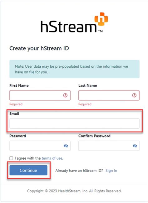 Hstream login. HealthStream ePortfolio TM. HealthStream ePortfolio. TM. HealthStream ePortfolio TM provides a central location to track and maintain all records associated with your career. Once you activate your ePortfolio, your employer will see the highlights and accomplishments that you have documented. You must create an hStream ID to activate ePortfolio. 