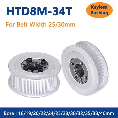 Htd 8m pulley.  Continental&reg; SYNCHROBELT Timing belts for the low and mid-pow...
