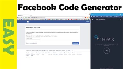 Html code generator for facebook