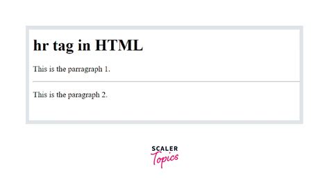Html hr black.  By default, it shows as a solid, The HTML <hr> tag is a ...