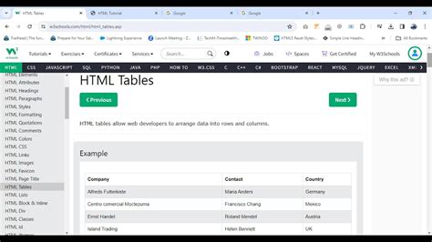 Html table converter.  At W3Schools you will find complete references about HT...