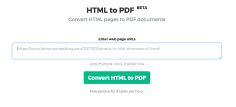 Html to pdf sejda.  No installation, no ads or watermark.  REST API to convert we...