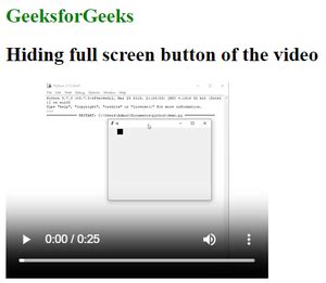 Html5 video hide play button.  This element supports attributes like controls, au...