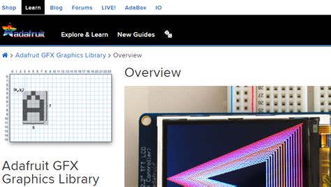 Https github com adafruit adafruit gfx library archive refs heads master zip. com and si...