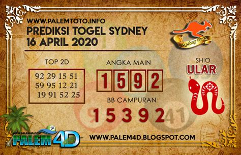 Https masatoto biz bandar prediksi jitu togel sydney 16 april 2018. Forum prediksi para master.